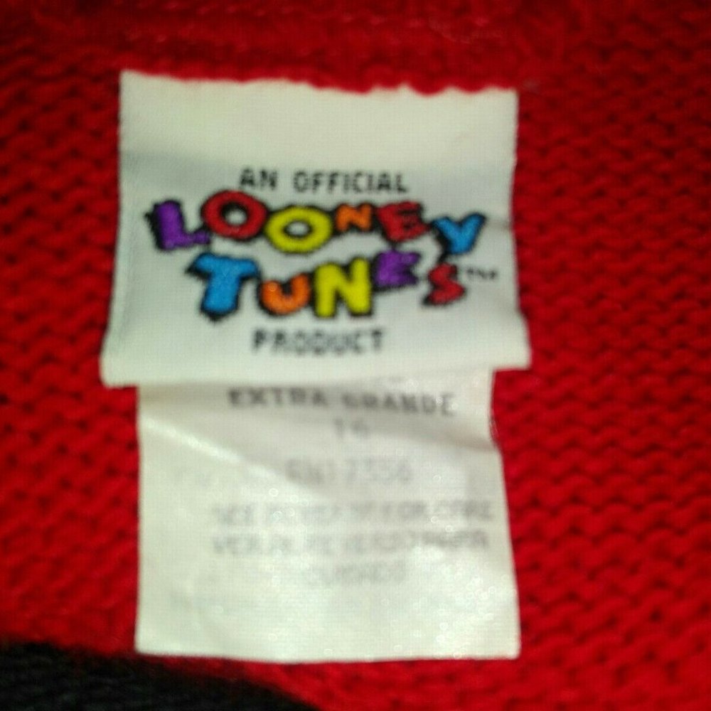 1996 Vintage Bugs Bunny Ugly Christmas Sweater Looney… Gem